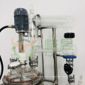 100 Liter Chemical Glass Double Layer Glass Reactor For Sale